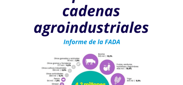 Informe sobre el empleo en las cadenas agroindustriales – Julio 2025 Informe sobre el empleo en las cadenas agroindustriales – Julio 2025