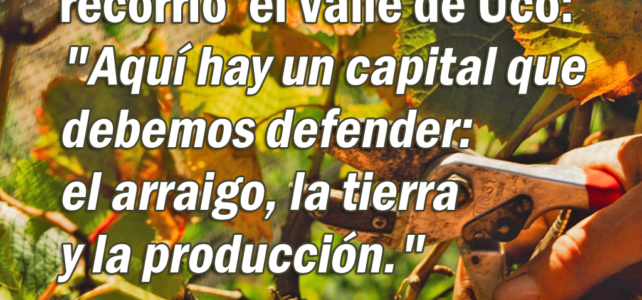 Carlos Castagnani recorrió el Valle de Uco: “Aquí hay un capital que debemos defender: el arraigo, la tierra y la producción” Carlos Castagnani recorrió el Valle de Uco: “Aquí hay un capital que debemos defender: el arraigo, la tierra y la producción”