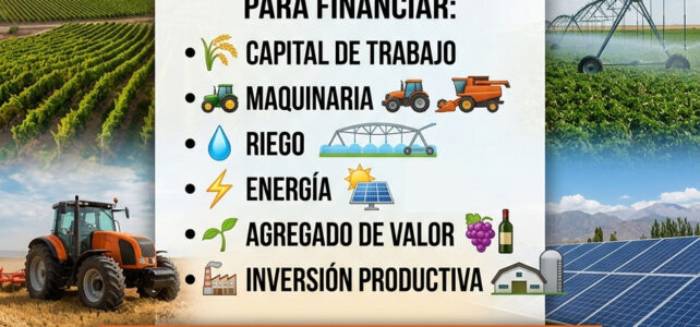 Líneas de financiamiento para productores y PyMEs Líneas de financiamiento para productores y PyMEs